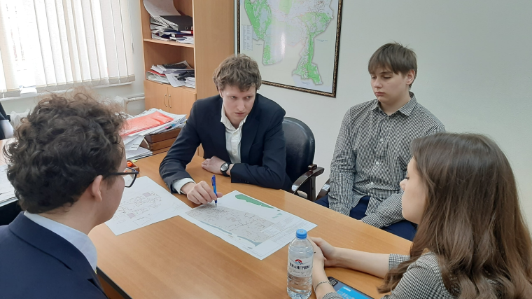 Встреча главы района с обучающимися Ханты-Мансийского района.