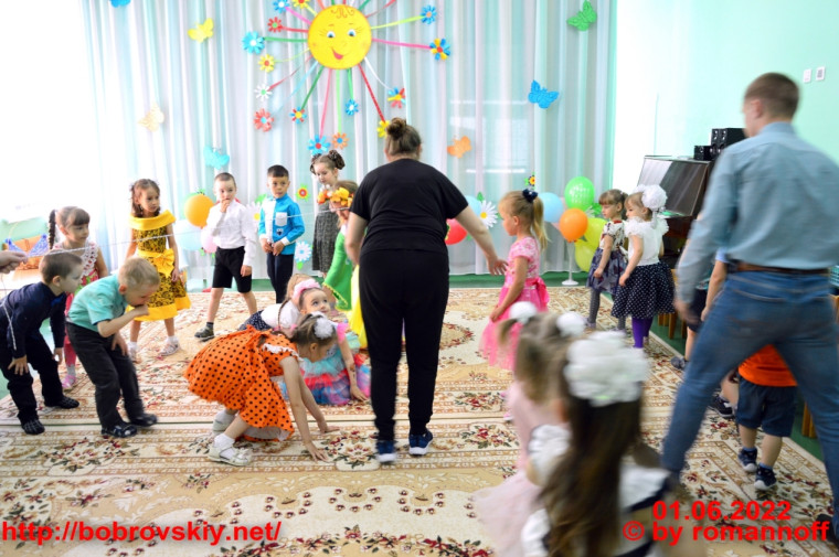 Игровая программа в дошкольной группе ко Дню Защиты детей.